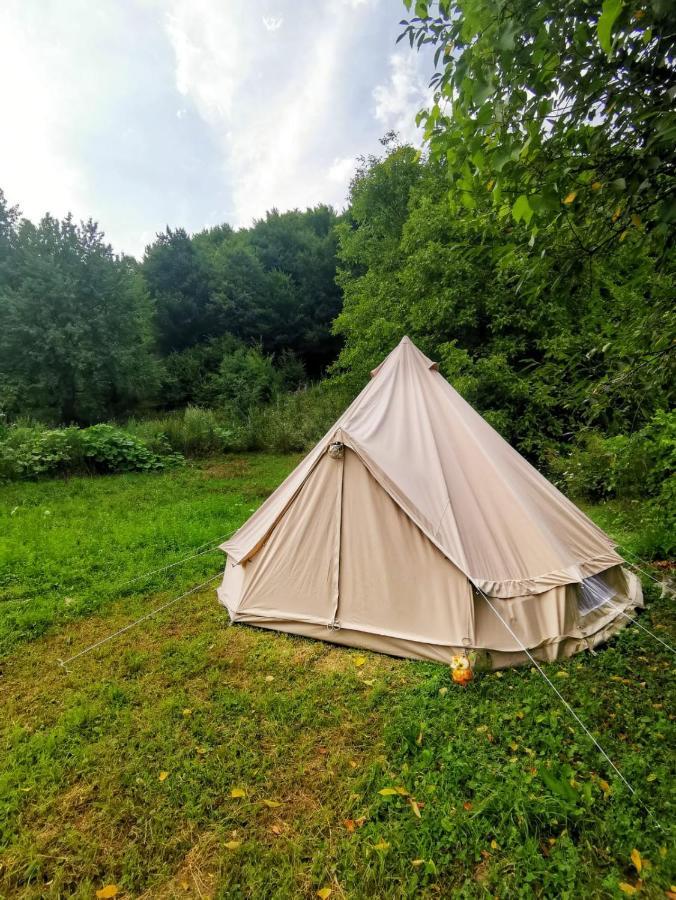 Hotel Luna Rock Glamping Brezoi - Blue Scai Exteriér fotografie